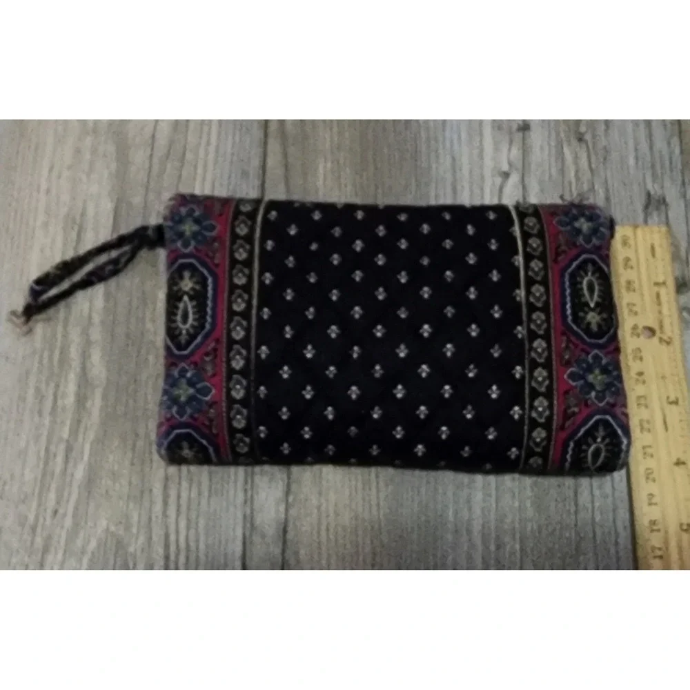 Vera Bradley Crossbody Wallet Floral Quilted Clutch‎ Bag